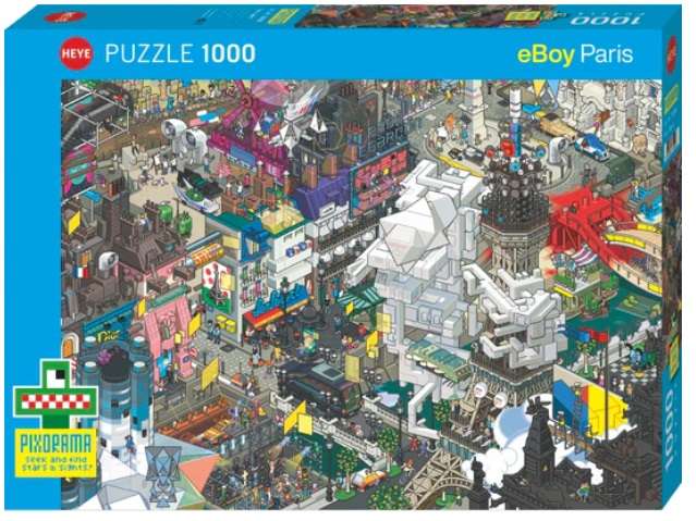 Paris Quest (1000 Piece Puzzle)