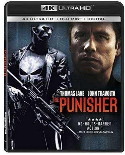 Punisher, The (Thomas Jane, John Travolta) (4K Ultra HD+Blu Ray)