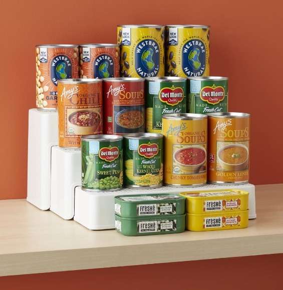 Youcopia Shelf Steps Can Organizer (for Pantry) 3-Shelf (50267)