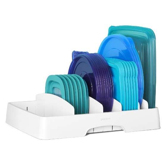Youcopia StoraLid Container Lid Organizer, Large (50100)