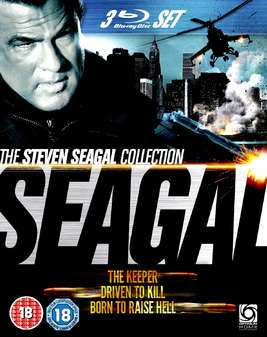 Steven Seagal: Driven To Kill/The Keeper/Born To Raise Hell (Blu Ray)