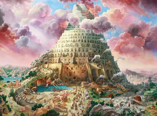 Tower Of Babel (3000 Piece Puzzle)