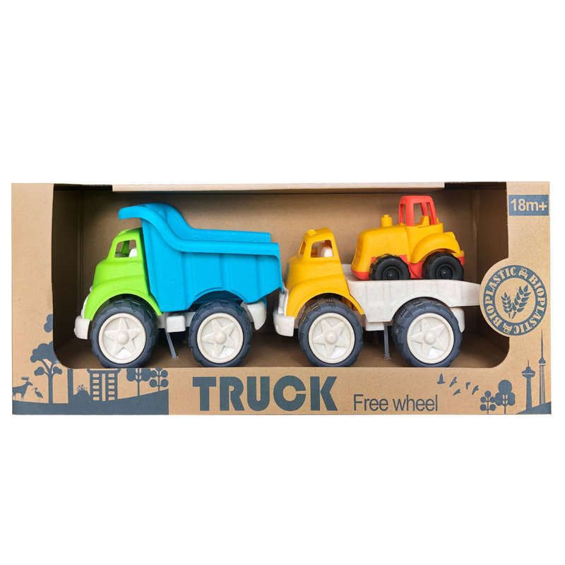Bioplastic Mini Dump and Transport Trucks (RGSLC101)