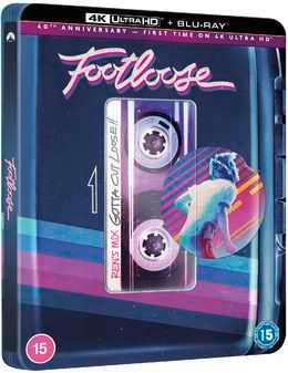 Footloose (Kevin Bacon) (4K Ultra HD+Blu Ray Steelbook) - Limited Edition