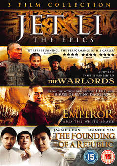 Jet Li: The Warlords/Emporer and the White Snake/The Founding of a Republic (DVD)