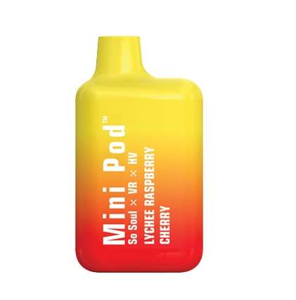 Mini Pod Disposable Vape - 1000 puff 50mg - Lychee Raspberry Cherry (MPV10)