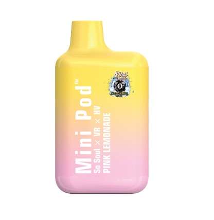 Mini Pod Disposable Vape - 1000 puff 50mg - Pink Lemonade (MPV09)