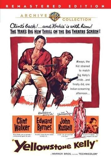 Yellowstone Kelly (Clint Walker) (DVD) - REGION 1