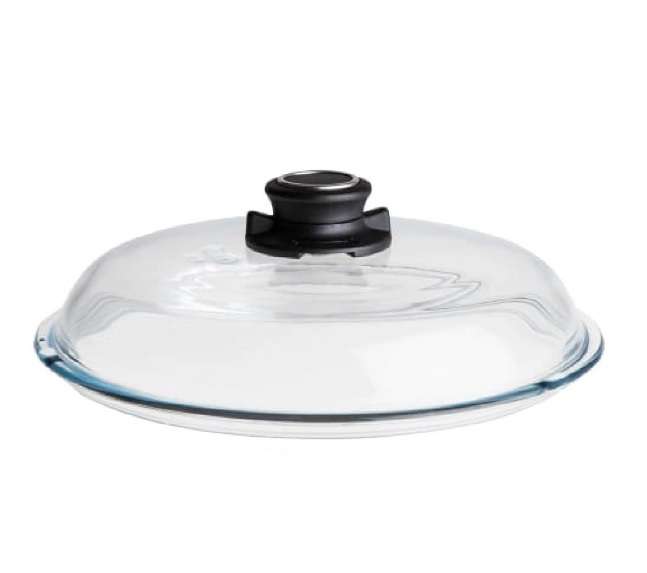 AMT Glass Lid with Steam-release Vent, 26cm (026)