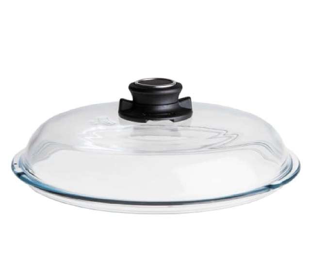 AMT Glass Lid with Steam-release Vent, 28cm (028)