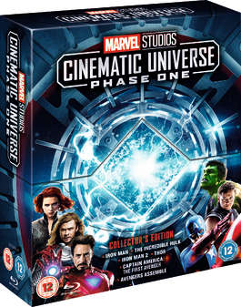 Marvel Studios Cinematic Universe Phase 1 (6 Films) (Blu Ray)