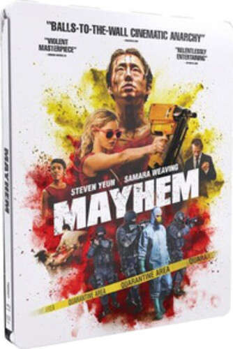 Mayhem (Steven Yeun, Samara Weaving) (4K Ultra HD Steelbook)