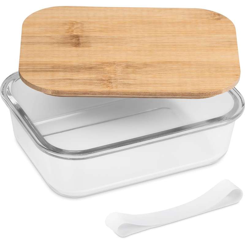 Okiyo Moshi Glass and Bamboo Lunch Box (OK-107)