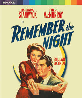 Remember the Night (Barbara Stanwyck, Fred MacMurray) (Blu Ray)