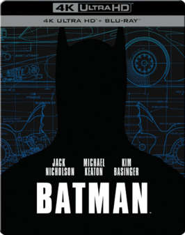 Batman (Michael Keaton, Jack Nicholson) (4K Ultra HD+Blu Ray Steelbook) - Limited Edition