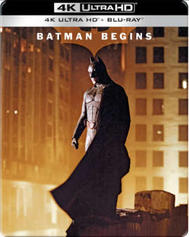 Batman Begins (Christian Bale) (4K Ultra HD+Blu Ray Steelbook) - Limited Edition