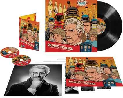 Dr Who And The Daleks (4K Ultra HD+Blu Ray) - Vinyl Collectors Set
