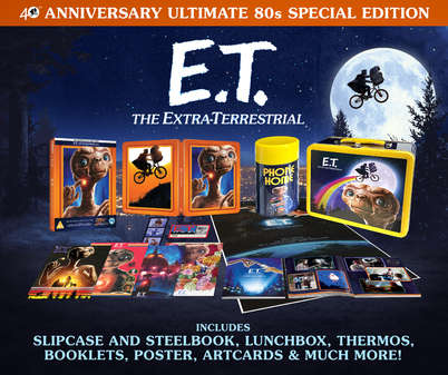 E.T.- The Extra Terrestrial (4K Ultra HD+Blu Ray Steelbook) - Time Capsule Limited Edition