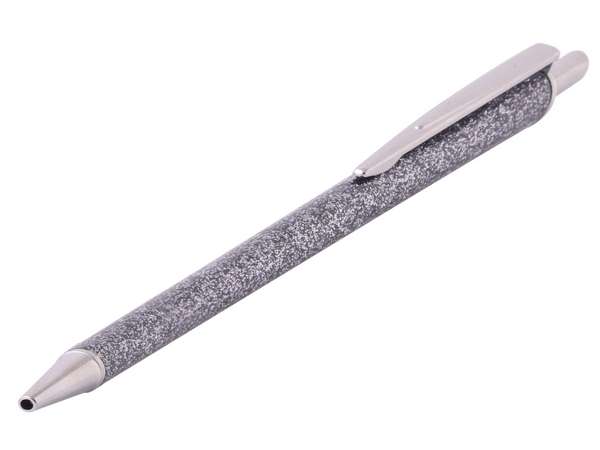 Glitter Ball Point Pen - silver (PN205S)