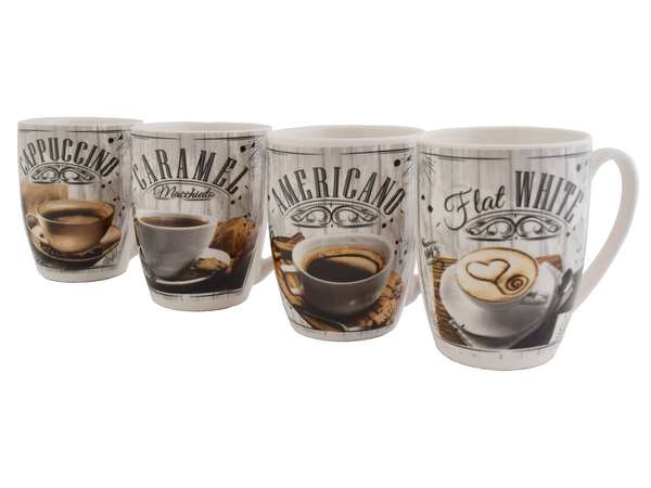 Global Brew 4-Piece Mug Set (P2646-4Set)