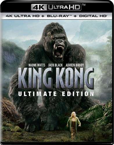 King Kong (Naomi Watts, Jack Black) (4K Ultra HD+Blu Ray) - Ultimate Edition