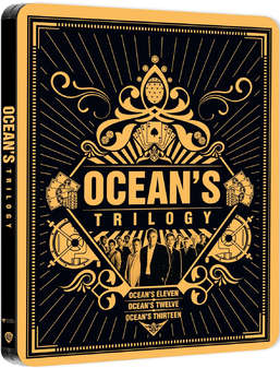 Oceans Eleven/Oceans Twelve/Oceans Thirteen (4K Ultra HD+Blu Ray Steelbook) - Limited Edition