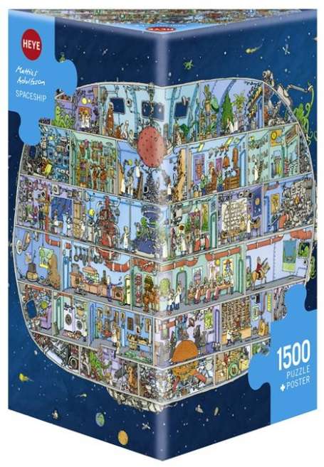 Spaceship (1500 Piece Puzzle)