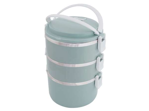Stackable 3-Layer Lunch Container Set (P2649)