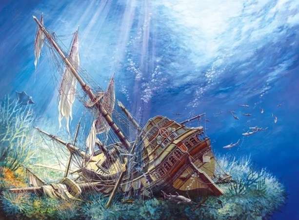 Sunk Galleon (2000 Piece Puzzle)