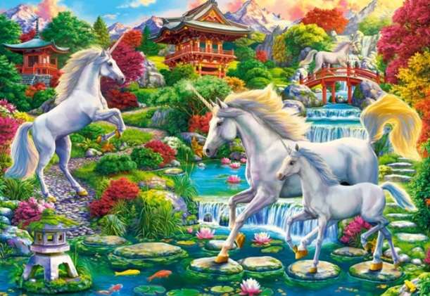 Unicorn Garden (1500 Piece Puzzle)