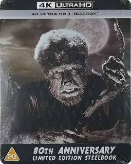 Wolf Man, The (4K Ultra HD+Blu Ray Steelbook) - Limited Edition