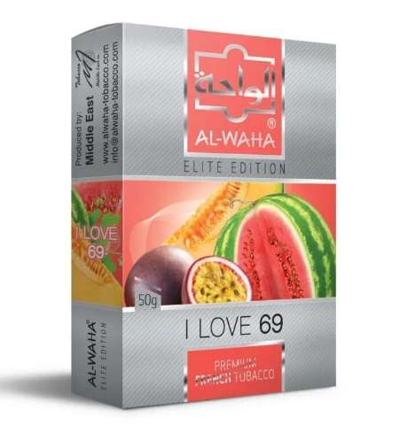 Al-Waha Molasses - I Love 69 (10x50g)
