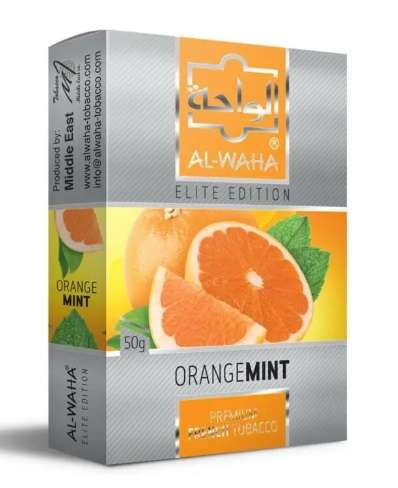 Al-Waha Molasses - Orange Mint (10x50g)