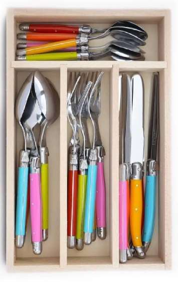 Andre Verdier 24 Piece Cutlery Set - Spring (70024LPR)