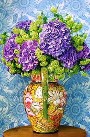 Bouquet Of Hydrangeas (1000 Piece Puzzle)