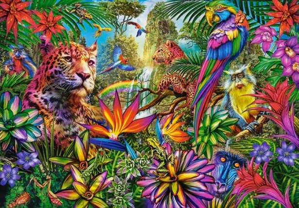 Jungle Fashion (500 Piece Puzzle)