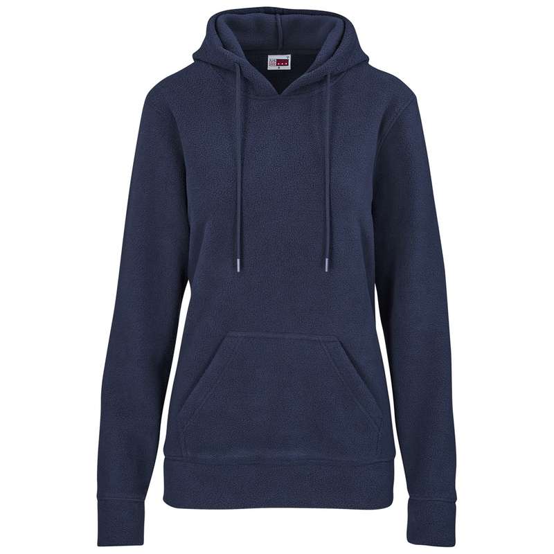 US Basic Dawson Polar Fleece Hooded Sweater - Ladies - navy (UB-20)