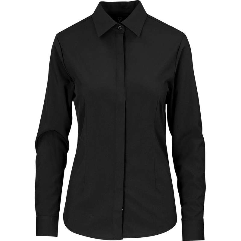 Alex Varga Long Sleeve Sorrento Shirt - Ladies - black (AV-187)
