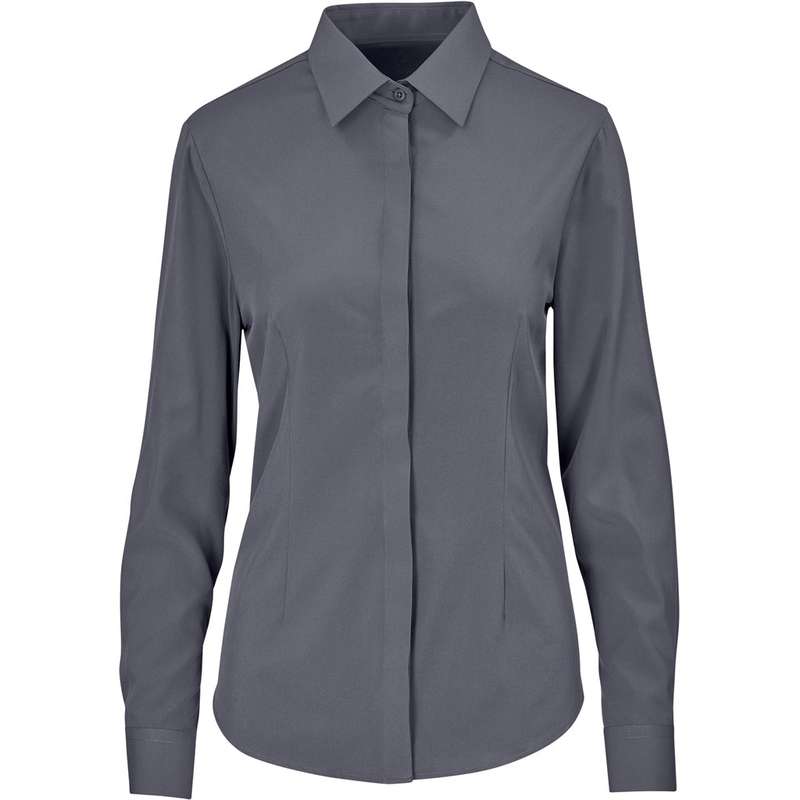 Alex Varga Long Sleeve Sorrento Shirt - Ladies - charcoal (AV-187)