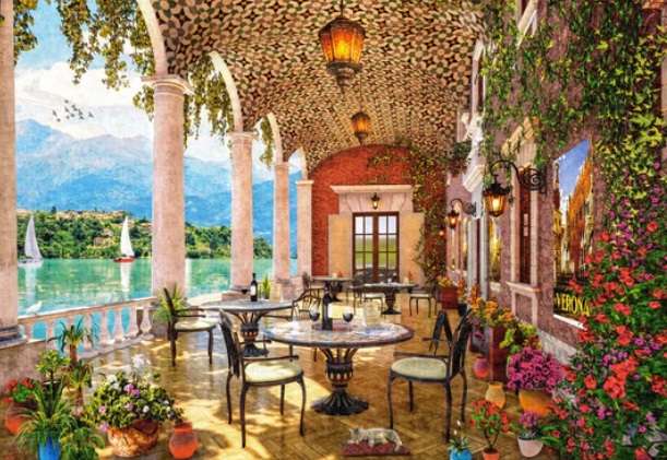 Lakeside Terrace (1500 Piece Puzzle)