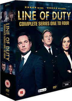 Line of Duty - Series 1-4 (DVD)