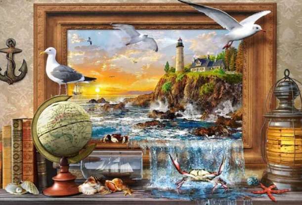 Marine To Life (1000 Piece Puzzle)