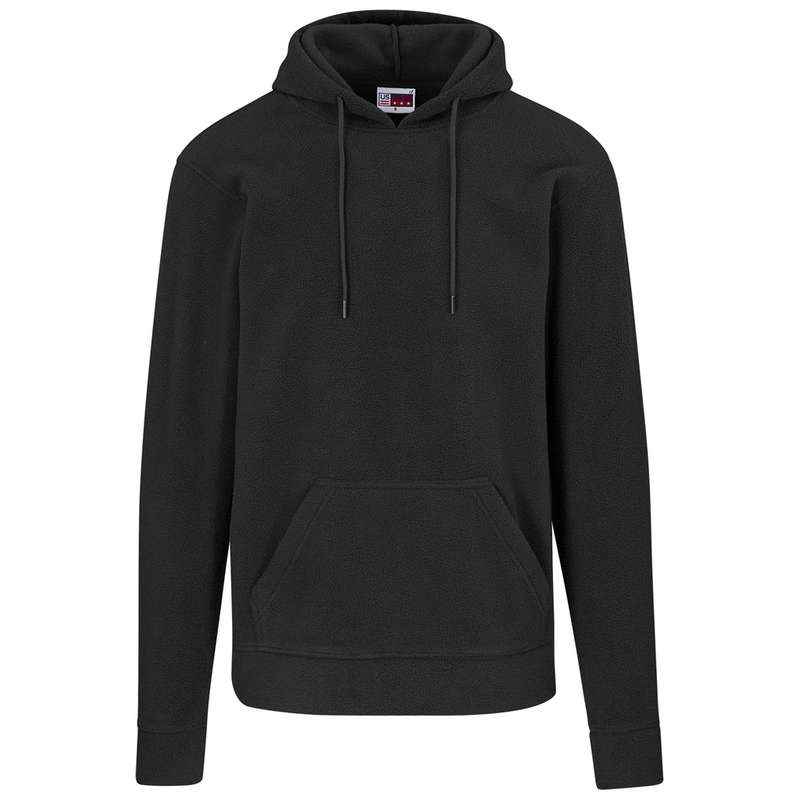 US Basic Dawson Polar Fleece Hooded Sweater - Mens - black (UB-19)