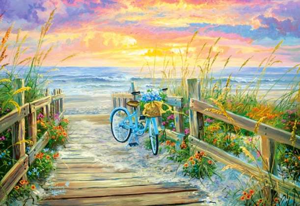 Morning Ride (1000 Piece Puzzle)