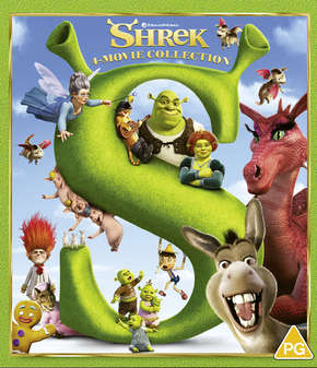 Shrek 1-4 Complete Movie Collection (4K Ultra HD)