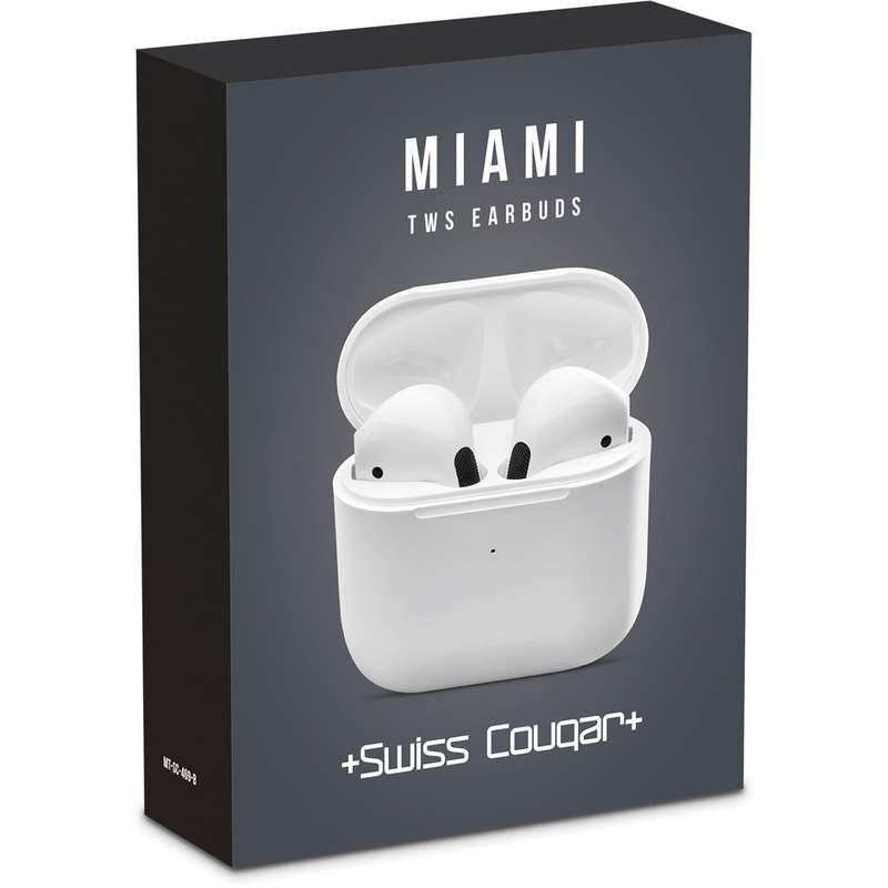Swiss Cougar Miami TWS Earbuds - white (SC-469)