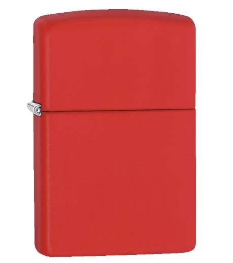 Zippo Lighter: Red Matte (ZP233)