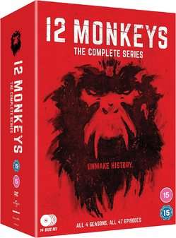 12 Monkeys - Season 1-4 Complete Collection (DVD)
