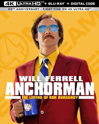 Anchorman (Will Ferrell) (4K Ultra HD+Blu-Ray)