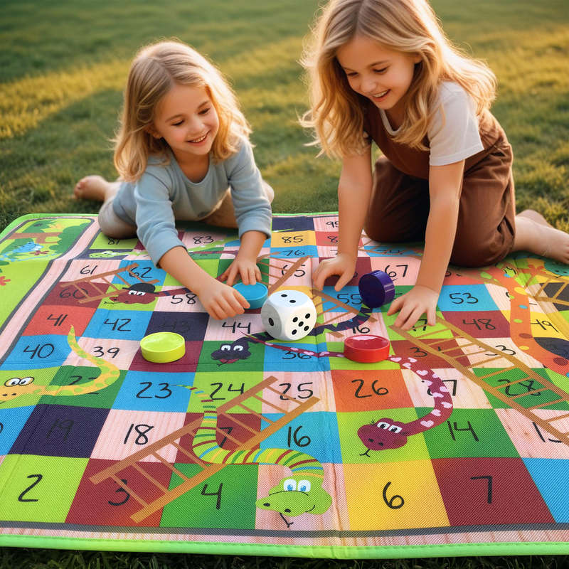 Giant Snakes and Ladders Playmat Game (ST1561)